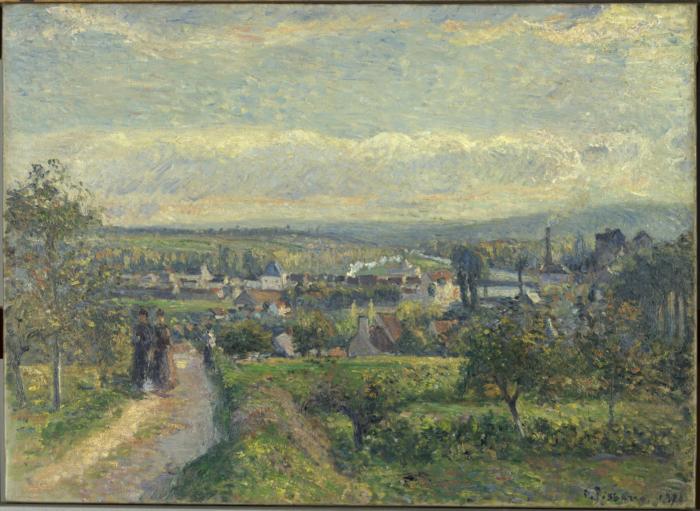 Camille Pissarro Vue de Saint-Ouen-l'Aumone oil painting image